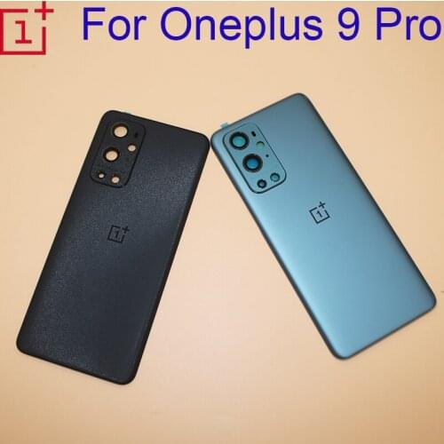 NEW Original Back Battery Cover Door Rear Glass For Oneplus 9 Pro Housing Case With Camera Lens Frame And Logo For Oneplus 9pro