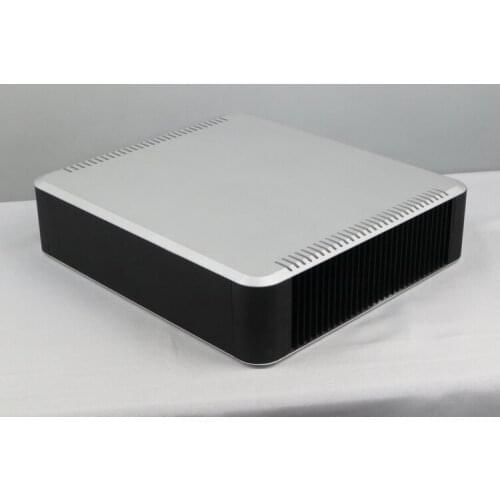 RD09 Full aluminum amplifier chassis/Pre-amp chassis/DAC chassis Enclosure with heatsink on both sides