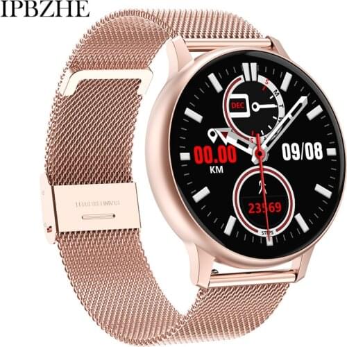 Ipbzhe Smart Watch Men Android Sport Blood Pressure Heart Rate Smart Watch Women Blood Oxygen Music SmartWatch For HuaWei Iphone