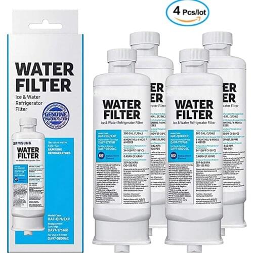 Replace Samsung DA97-17376B refrigerator water filter 4 pieces