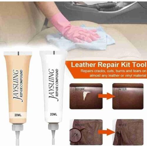 20ml Advanced Leather Repair Gel Car Seat Cleaner Scratch Restoration Home Leather Repair Cream Advanced Leather Repair Gel