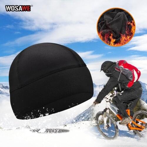 WOSAWE Motorcycle Helmet Inner Cap Quick Dry Breathable MTB Cap Racing Under Helmet Sweat hat for Helmet customized Cap