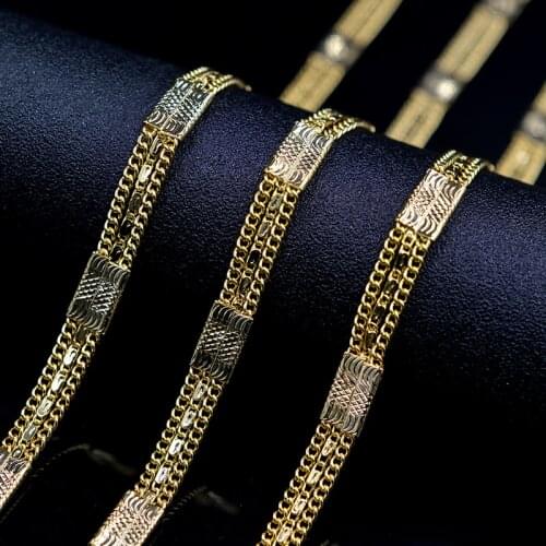 Sunny Jewelry Fashion Jewelry 2020 Link Chain Necklace Choker Statement Necklace Women Dubai High Quality Square For Party Gift