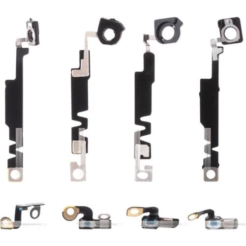 1pcs For iPhone 6G 6S 7 8 Plus X NFC Chip Camera Clip Buttons Stickers Bluetooth Signal Antenna Accessory Flex Cable