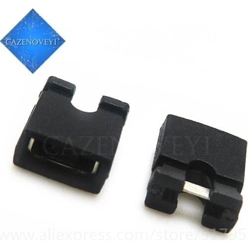 10pcs/lot 2.54mm Circuit Board Jumper Cap Shunts Short Circuit Cap Computer Jumpers Shunt Cap In Stock