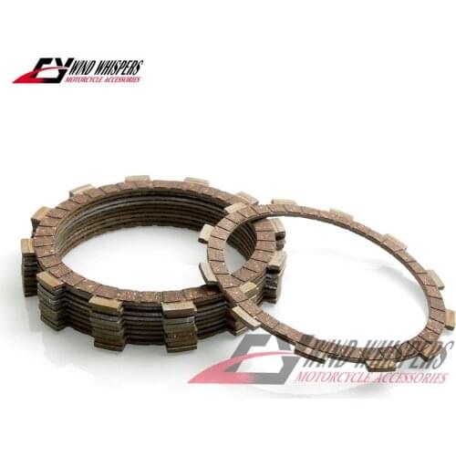 10xPCS Motorcycle Cork Friction Clutch Discs plate Set For Suzuki VS1400 GLF GLP VS1500 S83 Intruder 1400 Boulevard VS 1400 1500