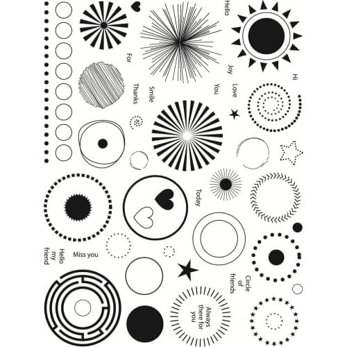 11x16 Fireworks little love Ttransparent Clear Stamps Silicone Seals for DIY scrapbooking photo album Card Making