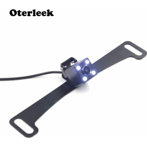 2018 New Style Reverse Plate Frame Camera Waterproof Rear View Camera With Wide Viewing Angle