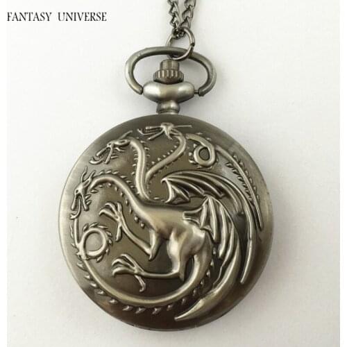 FANTASY UNIVERSE Freeshipping wholesale 20PC a lot pocket Watch necklace HRBBBB60