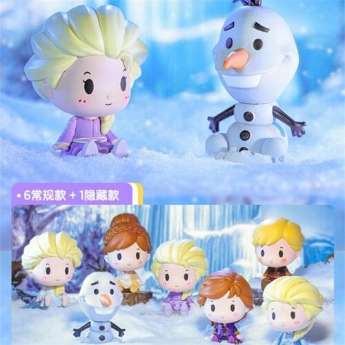 Blind box ice and snow sitting series tide play doll hand computer desktop decoration genuine