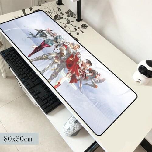 Lineage 2 pad mouse 3d computer gamer mouse pad 800x300x3mm padmouse Halloween Gift mousepad ergonomic gadget office desk mats