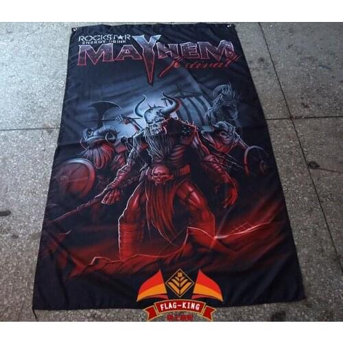 Mayhem Band flag, Slaughter Of Dreams 90*150 CM polyster flag king