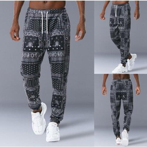Mens Casual Elastic Baggy Hippie Yoga Harem Pants Men pants Elastic Waist Breathable Joggers Jogging Sweat Pants for Jogger