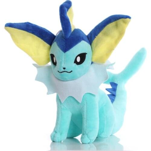 12pcs set Vaporeon Plush Toys Anime Pokemoned Kawaii Style Room Decoration Dolls stuffed Toys Gifts for birthday Children