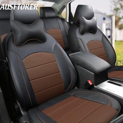 Genuine Leather & Leatherette Cover Seats for Toyota ALPHARD 2011 2012 Seat Covers Sets for Cars Seats Cushions Auto Accessories