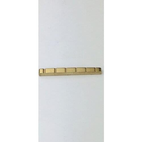 One pcs Brass Guitar Nut Sized 43x3.5 mm for ST typed Guitars NUT-ST