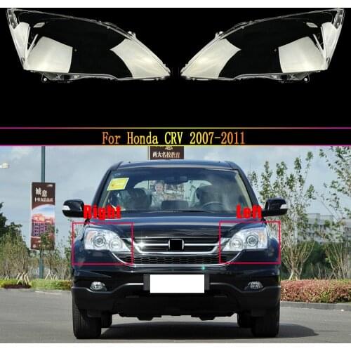 Headlight Lens For Honda CRV 2007 2008 2009 2010 2011 Headlamp Cover Replacement Front Car Light Auto Shell