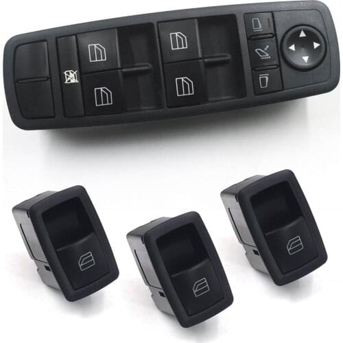 For Mercedes-Benz ML GL W164 Front Left Power Electric Window Switch A2518300290 2518300290 2518200510