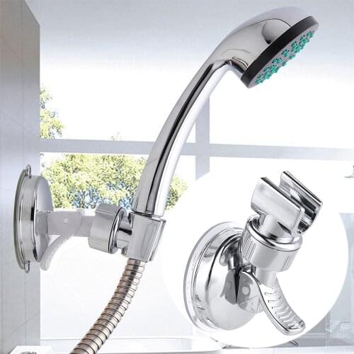 Adjustable Shower Mounting Bracket 360 Rotation Shower Head Holder Bathroom Accessories Suction Cup Faucet Replacement Parts