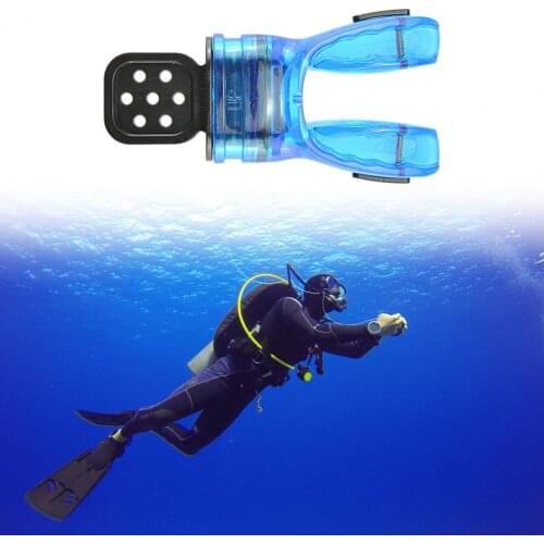 Snorkel adjuster Multi-color thermoformed secondary head snorkel plastic silicone mouthpiece Bite safety diving accessories