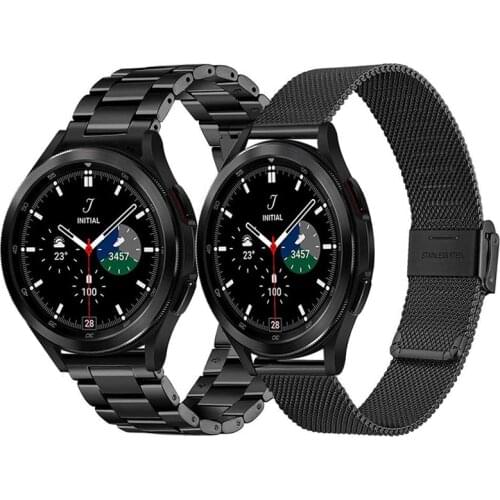 Watchband Strap For Samsung Galaxy Watch 4 Classic 46mm 42mm Stainless Steel Band For Samsung Galaxy Watch 4 44mm 40mm Correa