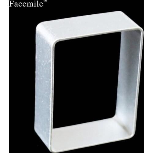 Specialized Metal Alloy Cake Cookie Bakeware Mould Fondant Cookie Cutters Biscuit Mold Kitchen Diy Rectangle High Quality 20-05