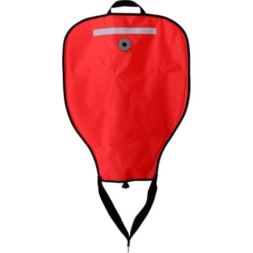 Heavy Duty 50lbs Capacity 50 Pound Open Bottom Scuba Diving Lift Bag with Dump Valve Scuba Diving 50lb Lift Bag