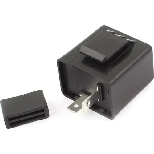 Uxcell DC 12V 2 Pin Motorbike Scooter Flasher Unit Relay Indicator