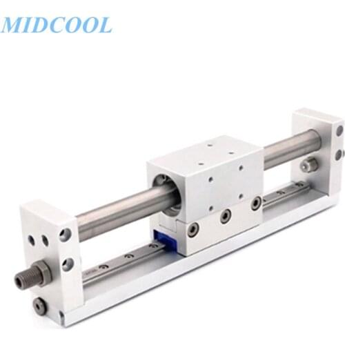 Air Cylinder RMH Series 10mm Bore RMH10 Rodless Magnetic Cylinder With Linear Guide Pneumatic Cylinder Double Acting