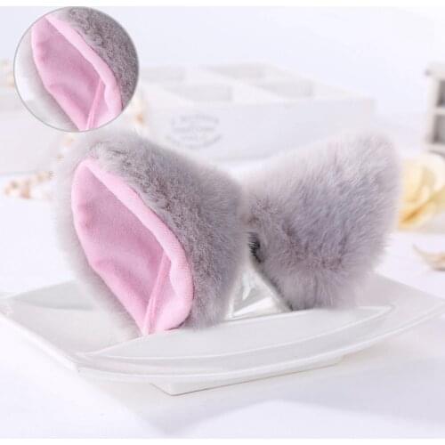 Anime Cosplay Cat Ears Hairpin Fox Ear Hair Clip COSPLAY Anime Dance Fox Ear Hair Clip