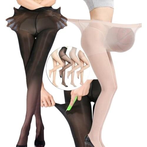 Nylon Pantyhose Ladies 5D Tear Resistant Women Summer Sexy Breathable Elastic Tights Slim Stockings High Waist Sun Protection