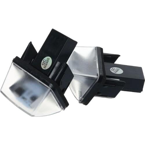 1 Pair 18 LED License Number Plate Lights Lamp For Peugeot 206 207 307 308 406 Citroen C3/C4/C5/C6 E7CA