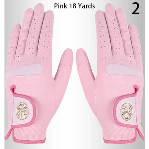 1 Pair Golf Womens Gloves Left Hand And Right Hand Non-slip Outdoor Golf Gloves