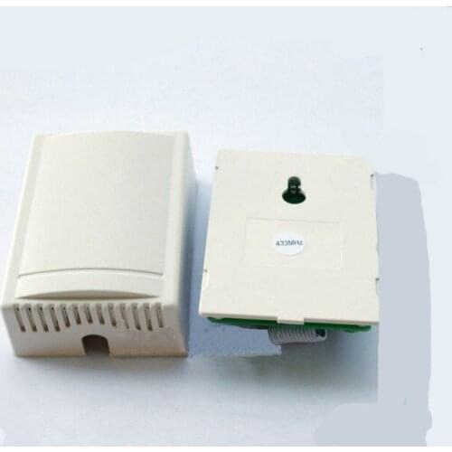 AC/DC12V 2CH Receiver And 2Buttons Transmitter 315/433MHz Learning Code