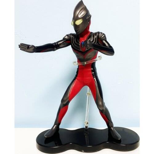 25cm Combat form Ultraman Glitter Tiga Tornado Blast Action figure childrens toy Static model toy