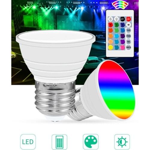 WiFi Smart LED Light Bulbs RGB Cool and Warm to Choose Dimmable Light Bulb Remote Control Bulbs for Showcase and Ceiling