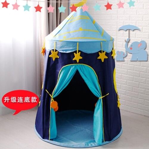 Childrens Tent Game House Ins Indoor Princess Tent Castle Toy Childrens Teepee Tent Ball Pit Baby Play House Include Mat