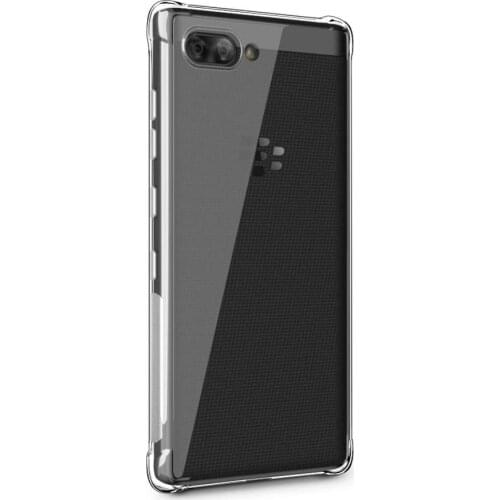 Flexible TPU Silicone Shockproof Transparent Soft Back Cover For Keyone Key1 Anti-knock Clear TPU Case For BlackBerry Key 2 KEY2