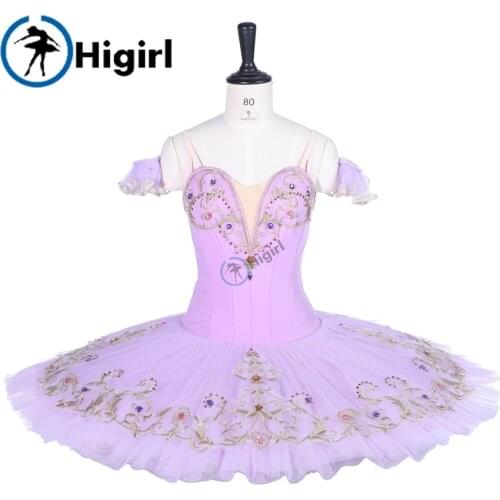 Lilac Fairy Professional Ballet Tutu Ballerina Costume for Girls and Women Solo Dance Performance or Competition Costumes BT9288