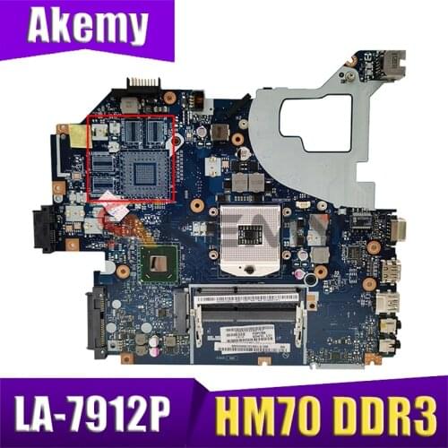 NOKOTION Q5WV1 LA-7912P Mainboard For Acer E1-571G V3-571G V3-571 NV56R PC motherboard NBC1F11001 HM70 DDR3