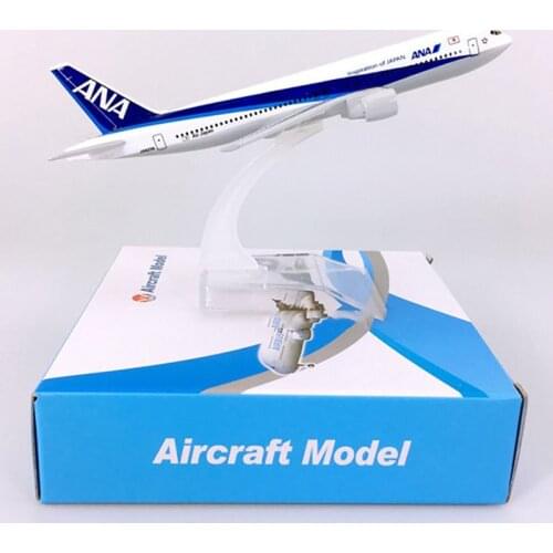 16CM 1:400 Air Japan ANA airplane B767 model with base alloy aircraft plane collectible display toy model collection
