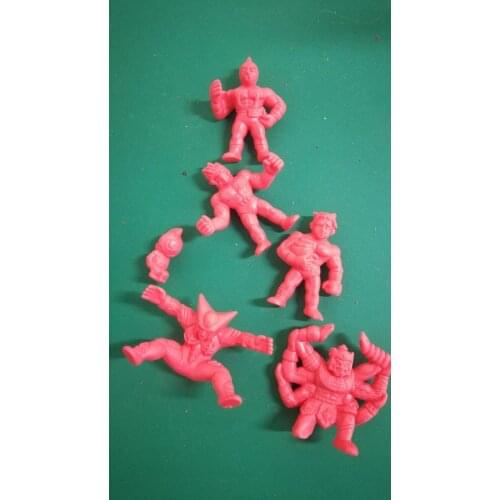 Soft plastic muscle man 6pcs/set