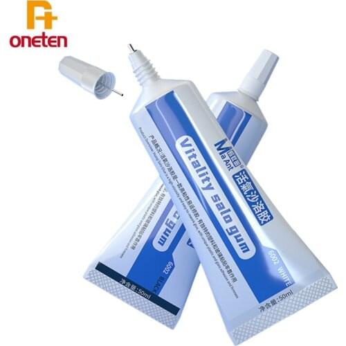 Mobile phone screen glue iphone warped screen frame open glue repair soft glue touch screen press screen sticky back cover