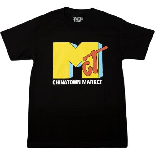 NEW! CTM Chinatown Market MTV T-Shirt Tee Black