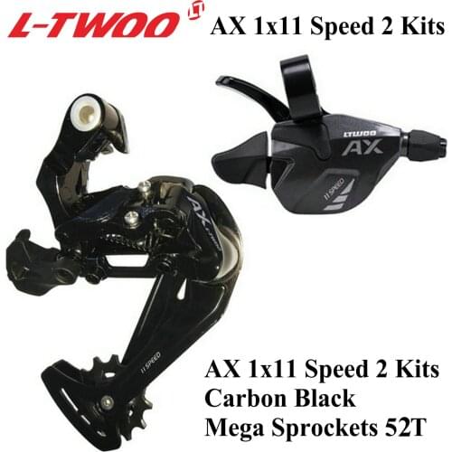 LTWOO Groupset LTWOO AX 1X11 Speed Groupset Shifter lever Rear Derailleur for MTB mountain Bike Cassette 11-42T 46T 50T 11-52T