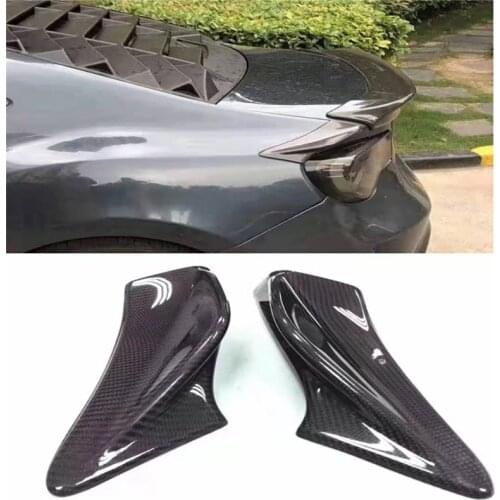 Suitable for 2012-2015 Toyota GT86 Subaru BRZ high-quality spoiler G type black carbon fiber rear wing parts