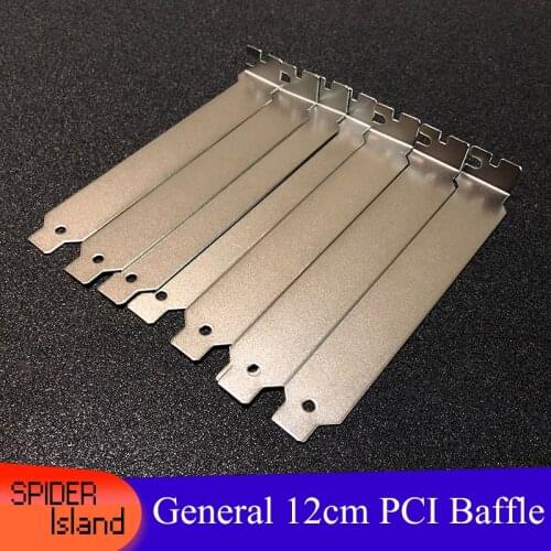 Full High Profile General Extension PCI Port Dust Bracket for Computer Case video card Motherboard metal block PCI baffle 12CM