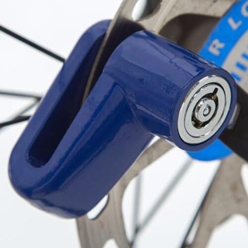 1PC 3 Colors Bicycle Disc Brake Lock Anti-theft Lock Motorcycle Mountain Bike Disc Brake Professional Moto Accessories
