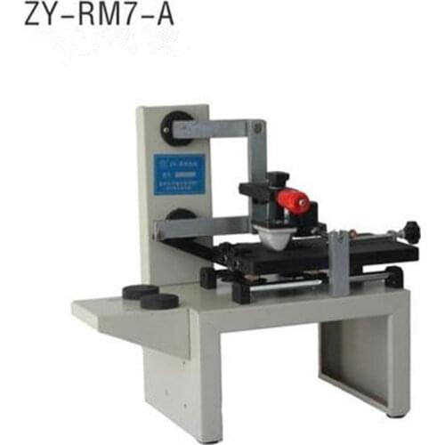 ZY-RM7-A Desktop Manual Pad Printer,handle pad printing machine,ink printer,move ink printing machine
