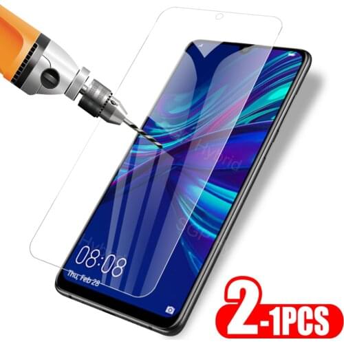 1-2PCS Protective Tempered Glass 9H For Huawei P Smart+ 2019 Safety Glasses Hauwei P Smart Plus 2019 Full Cover Film HD Glas